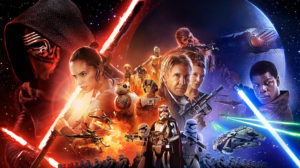 "Star Wars Episode VII: The Force Awakens" banner