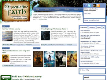 Speculative Faith's homepage: 2013